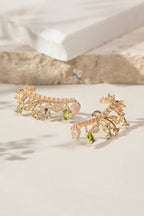 Ear Cuff Jardim – Elegância Natural e Brilho Delicado