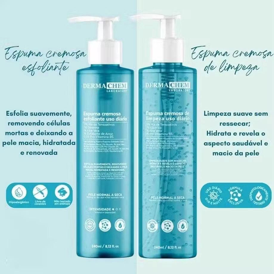 Sabonete Liquido de Limpeza facial - Dermachem Laboratory