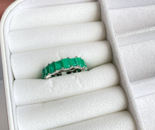 Anel Fusion Esmeralda