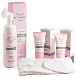 Kit Face Cuidado Diário - 3 Produtos Héredia