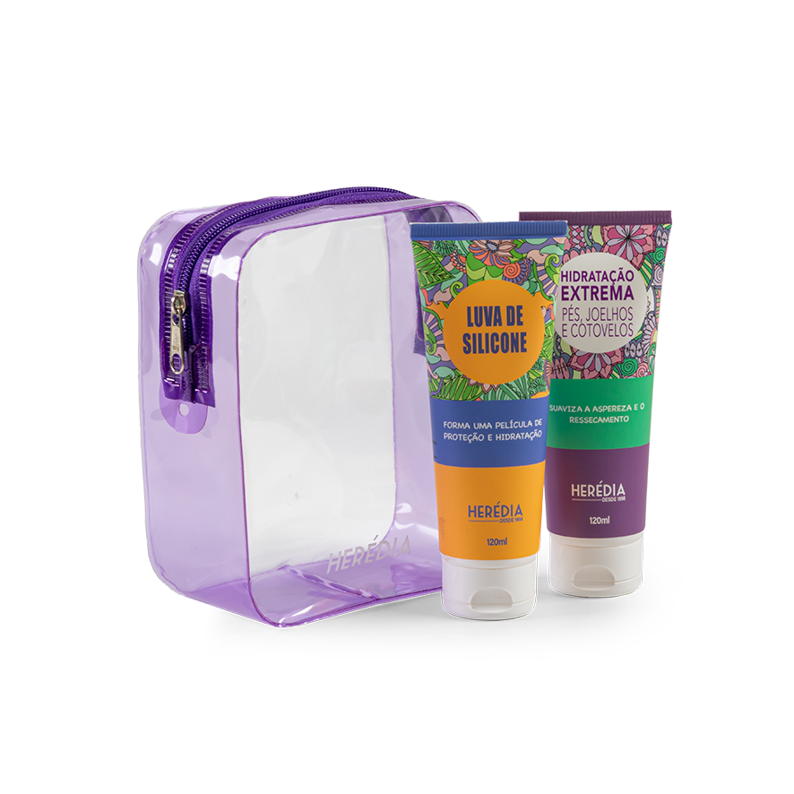 Kit Hidratante Para Mãos, Pés, Joelhos E Cotovelos - 2 Produtos Héredia